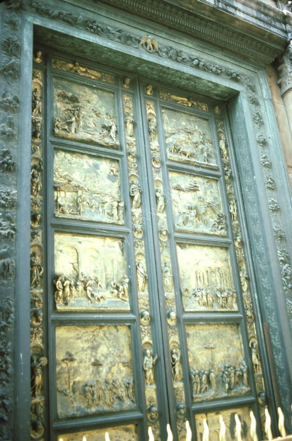 Bronze & Gold Door, Il Duomo, Florence